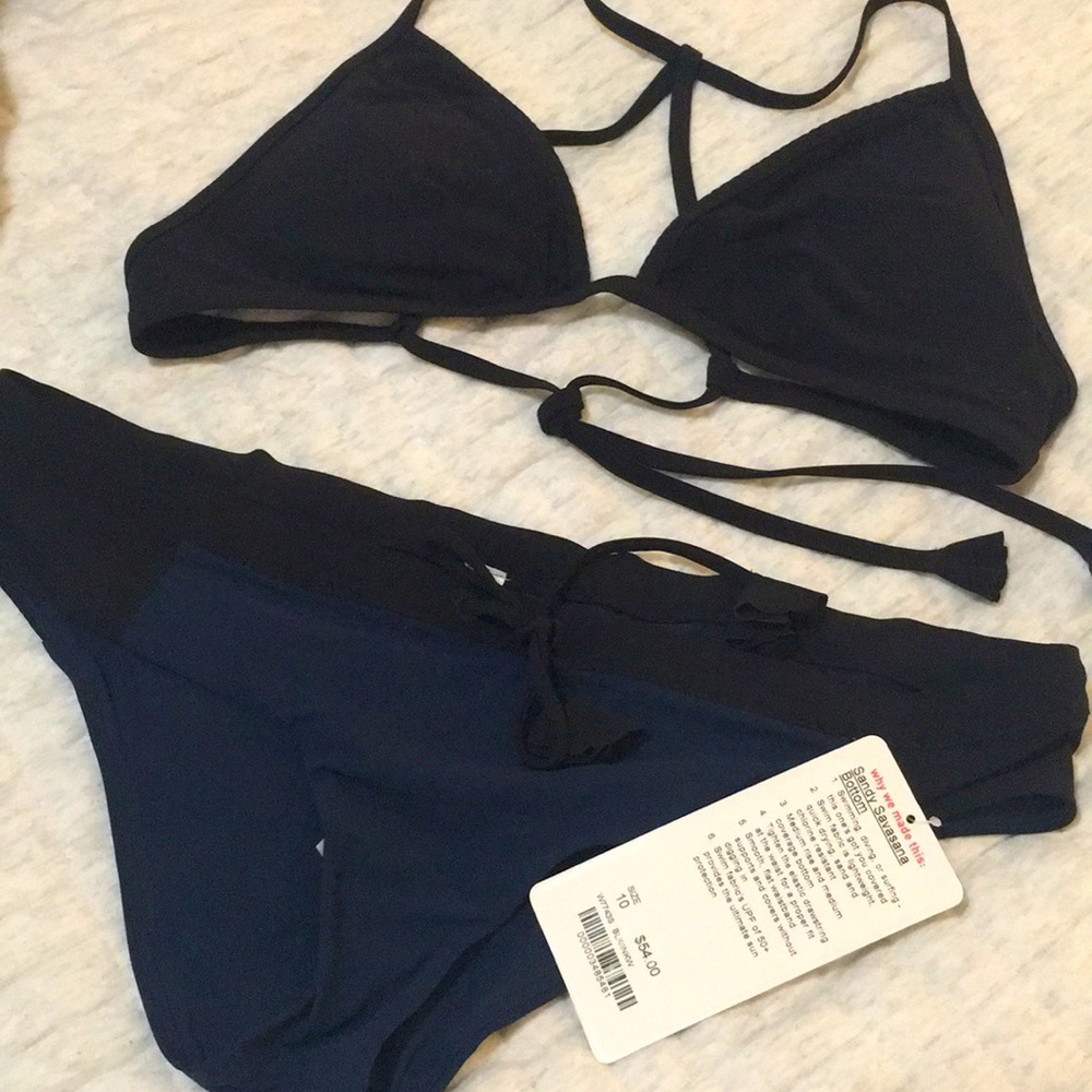 Lulu: Beach Break Triangle top+Sandy Savasana btm